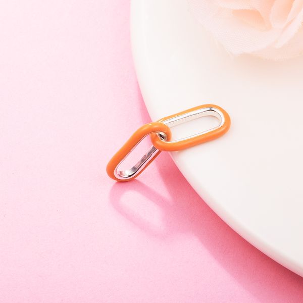 925 sterling silver me styling orange double link charm bead only fits european pandora me type jewelry bracelets necklaces, Black
925 sterling silver me styling orange double link charm bead only fits european pandora me type jewelry bracelets necklaces, Black