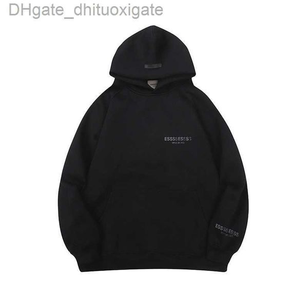 men's essentials luxury sweatshirts jackets ess hoodies men women chest letter pullover hooded hip hop loose sweatshirt sweater casual, Black
men's essentials luxury sweatshirts jackets ess hoodies men women chest letter pullover hooded hip hop loose sweatshirt sweater casual, Black
