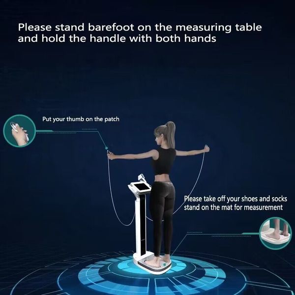 gym body weight scales usa 3d scanner composition analyzer segmental body 8-electrode portable bioelectrical impedance bmi analysis machine
gym body weight scales usa 3d scanner composition analyzer segmental body 8-electrode portable bioelectrical impedance bmi analysis machine
