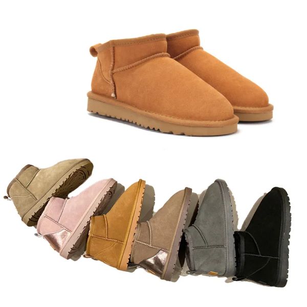 ultra mini boots women men designer ankle snow botas classic australian boot flats real leather warm shoes eu44, Black
ultra mini boots women men designer ankle snow botas classic australian boot flats real leather warm shoes eu44, Black