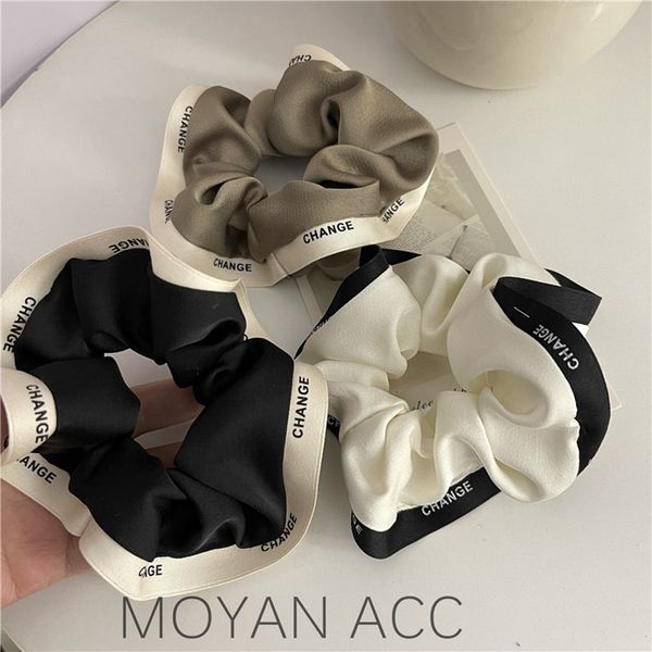 quality ribbon lady winter daily hair bands stripe scrunchies for women ponytail holder elastic rubber band hair schrunch 1293, Slivery;white
quality ribbon lady winter daily hair bands stripe scrunchies for women ponytail holder elastic rubber band hair schrunch 1293, Slivery;white