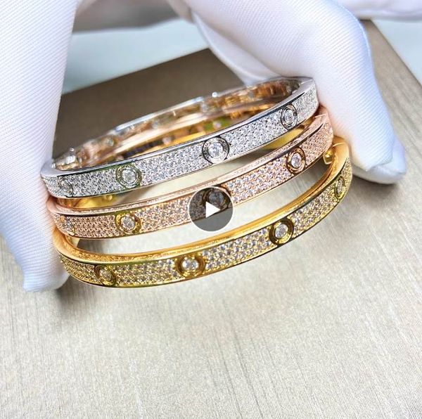 popular brand screw cuff fashion luxury women men's bracelets inlaid fashion party classic style couple bracelet, White
popular brand screw cuff fashion luxury women men's bracelets inlaid fashion party classic style couple bracelet, White