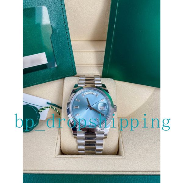 zr factory men's watch 40mm ice blue dial daydate diamond time scale stainless steel oyster strap ref.228206 president wristwatch origi, Slivery;brown
zr factory men's watch 40mm ice blue dial daydate diamond time scale stainless steel oyster strap ref.228206 president wristwatch origi, Slivery;brown
