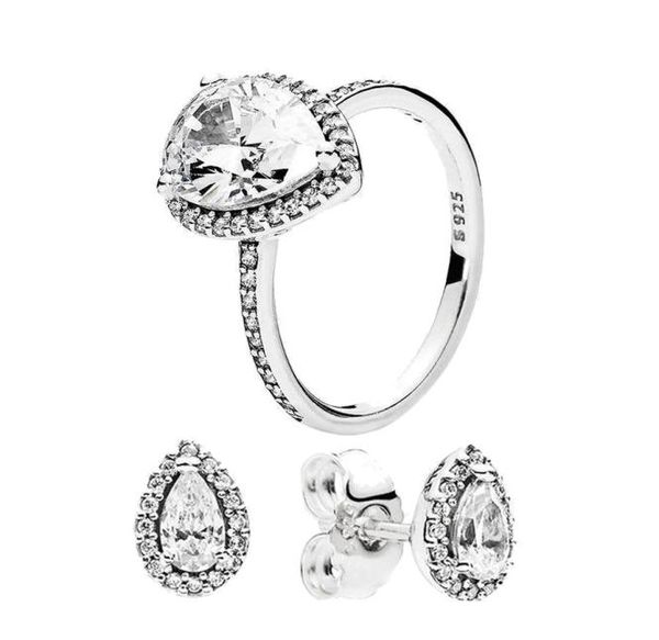 women039s 925 sterling silver wedding rings cubic zirconia diamonds for pandora teardrop ring and earring sets engagement ladie5581970, Slivery;golden
women039s 925 sterling silver wedding rings cubic zirconia diamonds for pandora teardrop ring and earring sets engagement ladie5581970, Slivery;golden