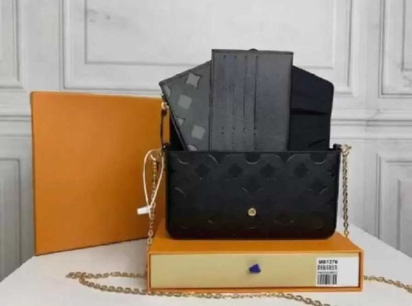 luxurys designers handbag pochette felicie evening bag embossing genuine leather handbags shoulder handbag clutch tote chain messenger shopp
luxurys designers handbag pochette felicie evening bag embossing genuine leather handbags shoulder handbag clutch tote chain messenger shopp