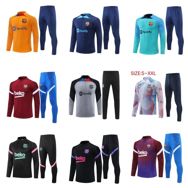 21/22/23 barcelona football tracksuits soccer jerseys ansu fati men and kids 2023 barca football tracksuit set pedri gavi long sleeve traini, Black
21/22/23 barcelona football tracksuits soccer jerseys ansu fati men and kids 2023 barca football tracksuit set pedri gavi long sleeve traini, Black