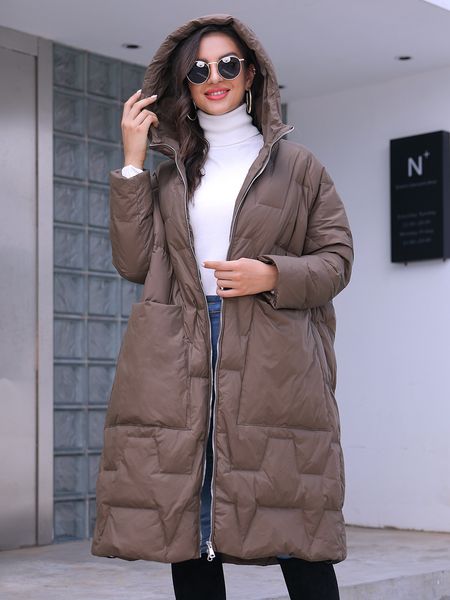 women's down parkas marwin women 90 white duck coats light thick jackets solid high waist warm casual long hooded jacket 230107, Black
women's down parkas marwin women 90 white duck coats light thick jackets solid high waist warm casual long hooded jacket 230107, Black
