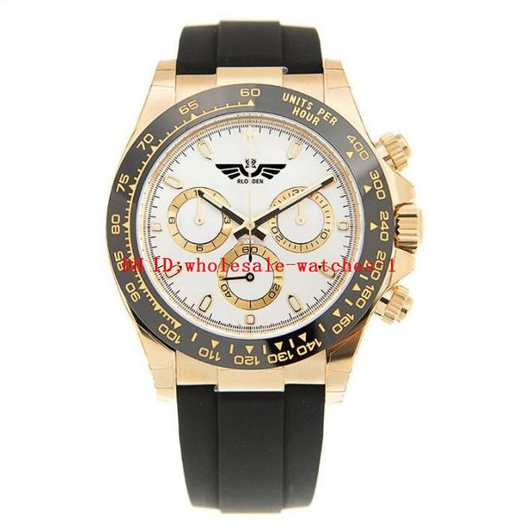 9 style classic 40mm men's mechanical watch 116518 white dial rubber strap multi-functional 2813 automatic mechanicalmovement stainless, Slivery;brown
9 style classic 40mm men's mechanical watch 116518 white dial rubber strap multi-functional 2813 automatic mechanicalmovement stainless, Slivery;brown