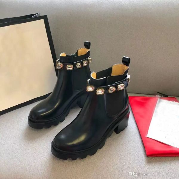 short boots 100% cowhide belt buckle metal women shoes classic thick heels leather designer shoe high heeled shoes fashion diamond lady boot, Black
short boots 100% cowhide belt buckle metal women shoes classic thick heels leather designer shoe high heeled shoes fashion diamond lady boot, Black