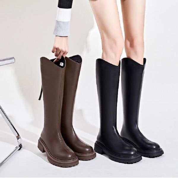 winter new women's long boots thick bottom knee-high stretch boot rear zipper was thinner knight boot women shoes da023, Black
winter new women's long boots thick bottom knee-high stretch boot rear zipper was thinner knight boot women shoes da023, Black