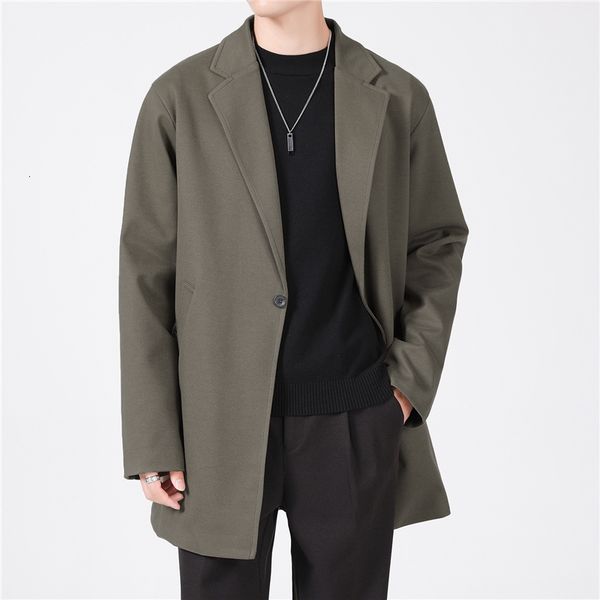 men's wool blends jrbuihz brand coats autumn winter coat design fashion for men 230107, Black
men's wool blends jrbuihz brand coats autumn winter coat design fashion for men 230107, Black