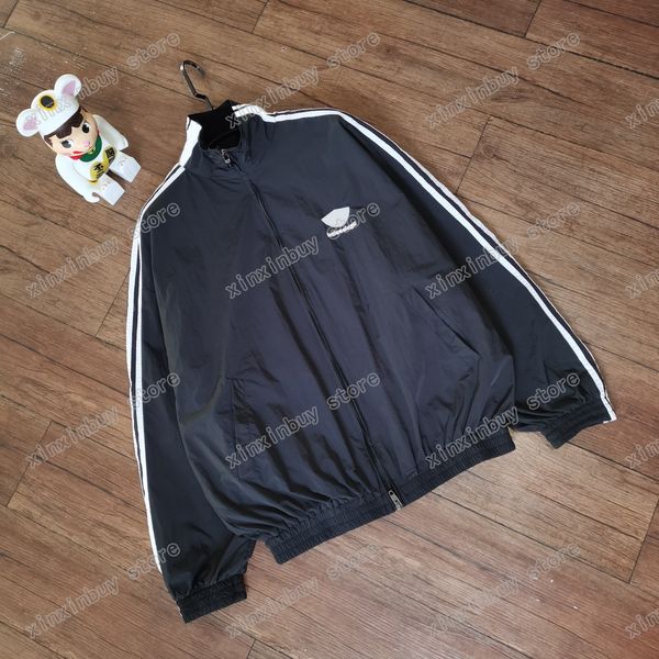 xinxinbuy men designer jacket coat 23ss windbreaker letter jacquard fabric embroidery short sleeve cotton women khaki black xs-xl, Black;brown
xinxinbuy men designer jacket coat 23ss windbreaker letter jacquard fabric embroidery short sleeve cotton women khaki black xs-xl, Black;brown