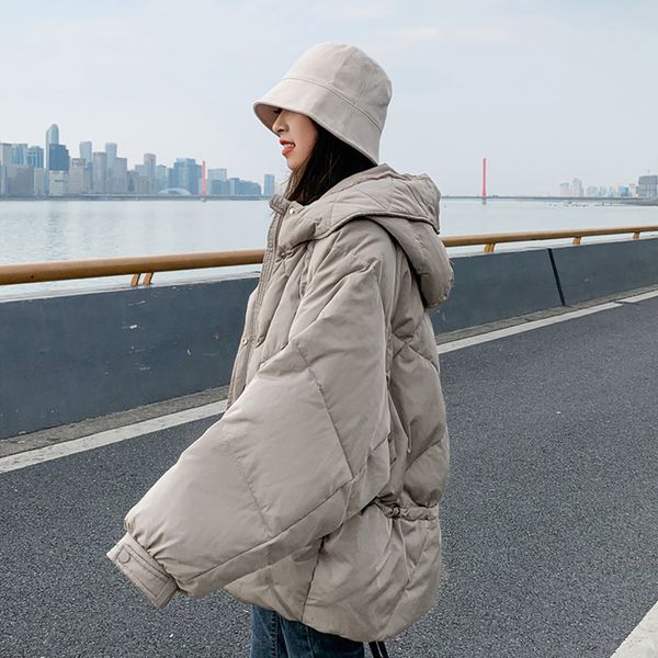 women's down parkas winter coats women thicken hooded jackets female loose korean short coat clothes casual parka jacket 230107, Black
women's down parkas winter coats women thicken hooded jackets female loose korean short coat clothes casual parka jacket 230107, Black