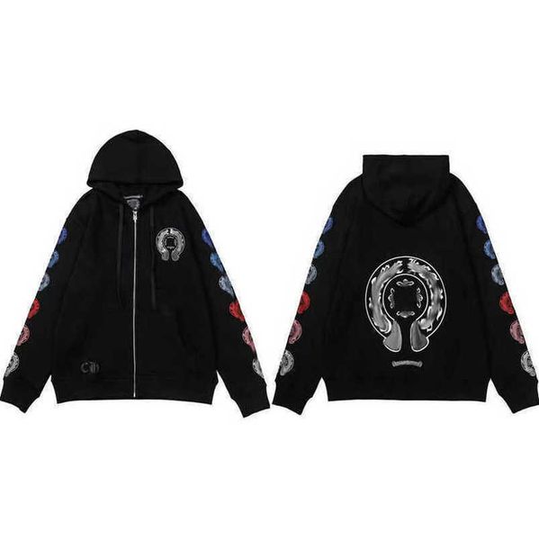 luxury fashion men's jackets sweatshirts men women classic hoodies ch zipper hooded sweater designer cross pullover sanskrit hoodie cas, Black
luxury fashion men's jackets sweatshirts men women classic hoodies ch zipper hooded sweater designer cross pullover sanskrit hoodie cas, Black