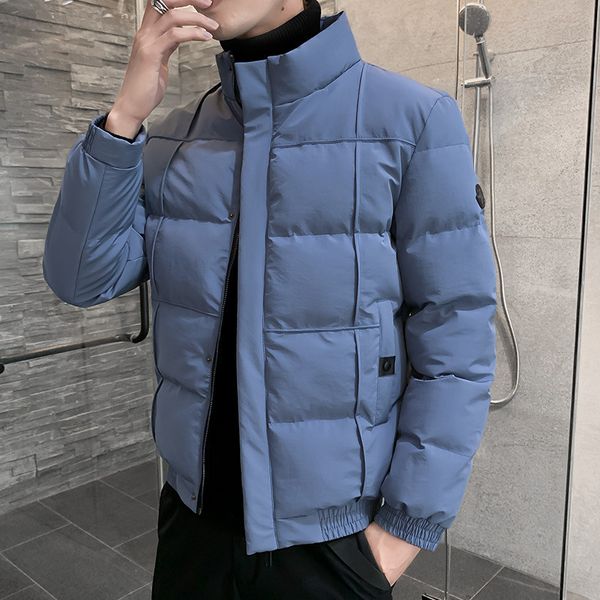 men's jackets stand collar winter jacket men fashion down padded youth black warmkeeping cotton overcoat 230107, Black;brown
men's jackets stand collar winter jacket men fashion down padded youth black warmkeeping cotton overcoat 230107, Black;brown