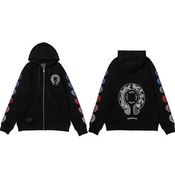 jackets fashion luxury men's sweatshirts men women classic hoodies ch zipper hooded sweater designer cross pullover sanskrit hoodie cas, Black
jackets fashion luxury men's sweatshirts men women classic hoodies ch zipper hooded sweater designer cross pullover sanskrit hoodie cas, Black
