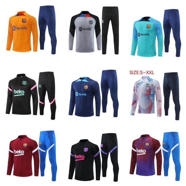 21/22/23 barcelona football tracksuits soccer jerseys ansu fati lewandowski men and kids 2023 barca football tracksuit set pedri gavi long s, Black
21/22/23 barcelona football tracksuits soccer jerseys ansu fati lewandowski men and kids 2023 barca football tracksuit set pedri gavi long s, Black