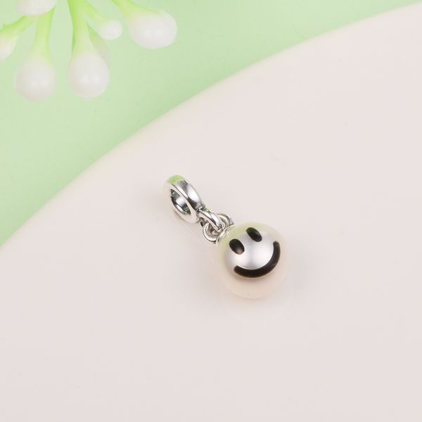925 sterling silver me styling happy mini dangle charm bead only fits european pandora me type jewelry bracelets necklaces, Black
925 sterling silver me styling happy mini dangle charm bead only fits european pandora me type jewelry bracelets necklaces, Black
