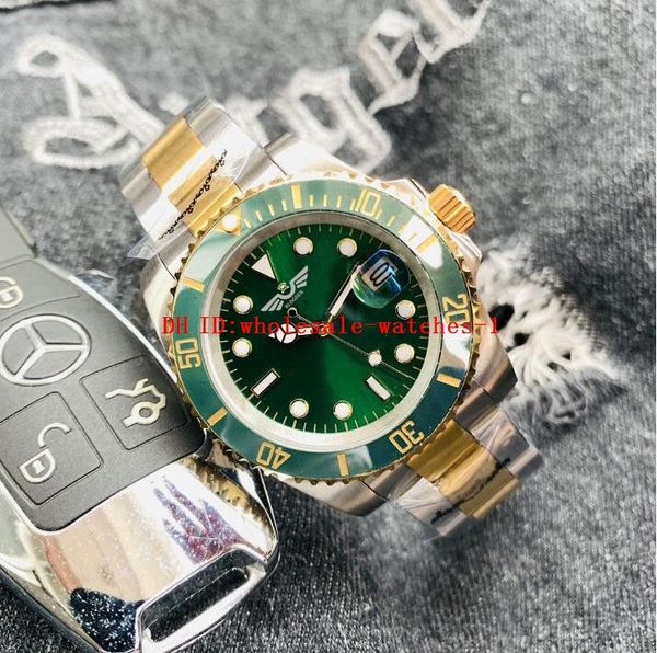 6 style classic designer men's watch 126613 green dial 41mm ceramic bezel folding buckle 2813 automatic mechanical movement two tone go, Slivery;brown
6 style classic designer men's watch 126613 green dial 41mm ceramic bezel folding buckle 2813 automatic mechanical movement two tone go, Slivery;brown