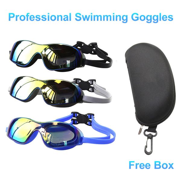 goggles professional swimming anti electroplating large frame hd diving for men women water sports 230107
goggles professional swimming anti electroplating large frame hd diving for men women water sports 230107