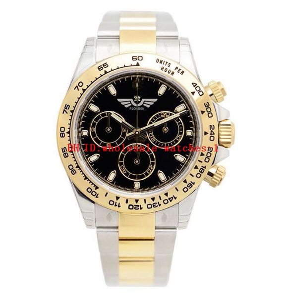 12 style classic men's watch 116503 40mm black dial 2813 automatic mechanical movement watch folding buckle two tone gold no chronograp, Slivery;brown
12 style classic men's watch 116503 40mm black dial 2813 automatic mechanical movement watch folding buckle two tone gold no chronograp, Slivery;brown