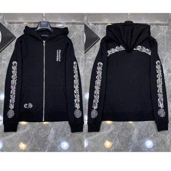 luxury men's jackets fashion sweatshirts men women classic hoodies ch zipper hooded sweater designer cross pullover sanskrit hoodie cas, Black;brown
luxury men's jackets fashion sweatshirts men women classic hoodies ch zipper hooded sweater designer cross pullover sanskrit hoodie cas, Black;brown