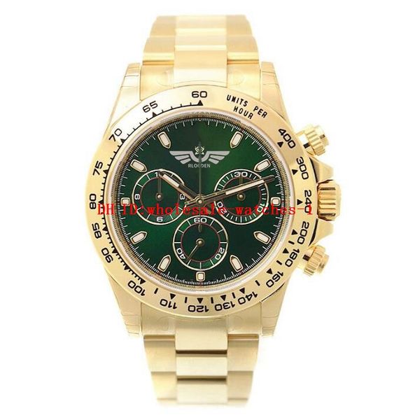 12 style classic men's watch 116508 40mm green dial 2813 gold automatic mechanical movement folding buckle no chronograph wristwatch wa, Slivery;brown
12 style classic men's watch 116508 40mm green dial 2813 gold automatic mechanical movement folding buckle no chronograph wristwatch wa, Slivery;brown