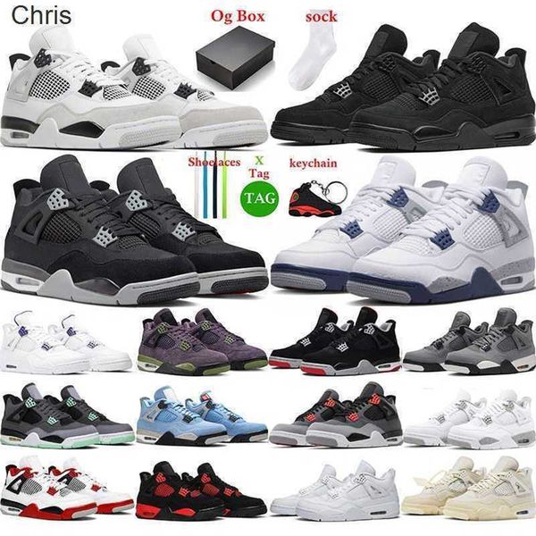 box with basketball shoes 4 for men women infrared j4 military black 4s cat fired red thunder white cement pure money purple mens trainer qn, Black;white
box with basketball shoes 4 for men women infrared j4 military black 4s cat fired red thunder white cement pure money purple mens trainer qn, Black;white