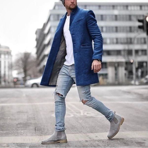 men's wool blends zogaa woolen coat fashion midlength boutique pure color business casual fur coat highend slim sizes3xl 230107, Black
men's wool blends zogaa woolen coat fashion midlength boutique pure color business casual fur coat highend slim sizes3xl 230107, Black