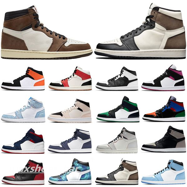 new jumpman 1 1s high basketball shoes pine green black court purple royal bred toe nc obsidian unc game sneakers trainers m8
new jumpman 1 1s high basketball shoes pine green black court purple royal bred toe nc obsidian unc game sneakers trainers m8