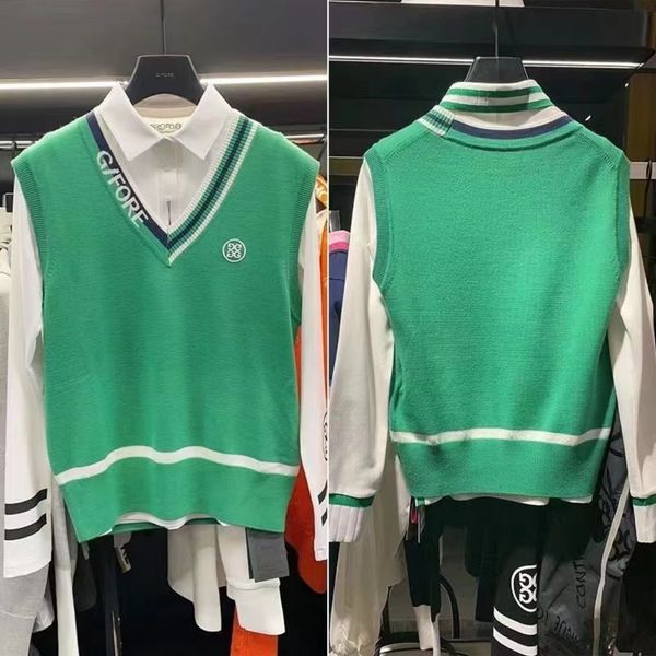 golf jackets women s jackets golf clothes outdoor sports ladies knit vest soft comfortable fashion sweater 230107, Red;blue
golf jackets women s jackets golf clothes outdoor sports ladies knit vest soft comfortable fashion sweater 230107, Red;blue