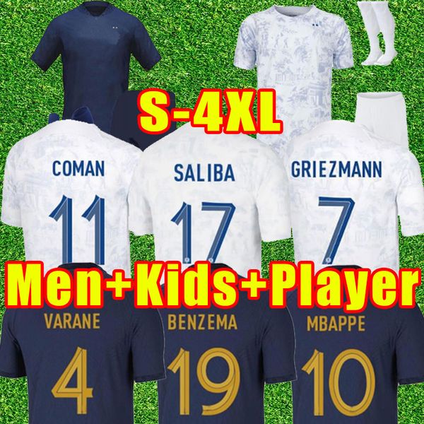 2022 mbappe griezmann benzema mens francia soccer jerseys 22 23 pogba giroud kante football shirt player fans version pavard tolisso maillot, Black;yellow
2022 mbappe griezmann benzema mens francia soccer jerseys 22 23 pogba giroud kante football shirt player fans version pavard tolisso maillot, Black;yellow