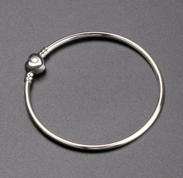 luxury fashion women silver bangle bracelet love heart bracelet for pandora charm european beads bracelet with original box jewelr7904159, Black
luxury fashion women silver bangle bracelet love heart bracelet for pandora charm european beads bracelet with original box jewelr7904159, Black
