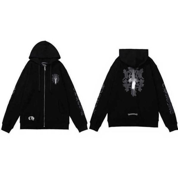 luxury jackets fashion men's sweatshirts men women classic hoodies ch zipper hooded sweater designer cross pullover sanskrit hoodie cas, Black;brown
luxury jackets fashion men's sweatshirts men women classic hoodies ch zipper hooded sweater designer cross pullover sanskrit hoodie cas, Black;brown