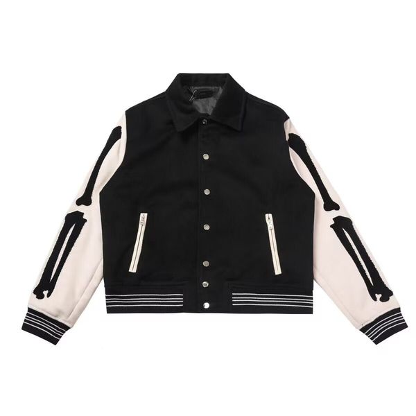 2022 spring fall winter men's high street jackets hip-hop warm comfortable towel embroidered woolen jacket, Black;brown
2022 spring fall winter men's high street jackets hip-hop warm comfortable towel embroidered woolen jacket, Black;brown