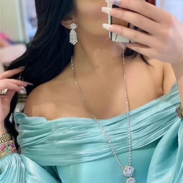 earrings necklace janekelly 2pcs bridal zirconia full jewelry sets for women party luxury dubai nigeria cz crystal wedding necklace sets m23, Silver
earrings necklace janekelly 2pcs bridal zirconia full jewelry sets for women party luxury dubai nigeria cz crystal wedding necklace sets m23, Silver