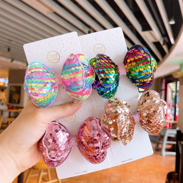 hair accessories double sequined children bowknot pins kids girl clips bows barrettes fashion women clip headdress 230107, Slivery;white
hair accessories double sequined children bowknot pins kids girl clips bows barrettes fashion women clip headdress 230107, Slivery;white