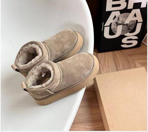 ultra mini boot designer woman platform snow boots australia fur warm shoes real leather chestnut ankle fluffy booties for women antelope br, Black;grey
ultra mini boot designer woman platform snow boots australia fur warm shoes real leather chestnut ankle fluffy booties for women antelope br, Black;grey