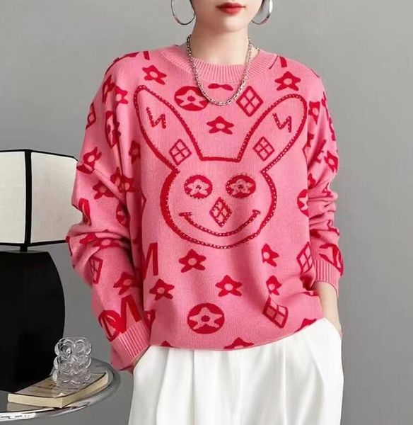 23ss spring women's sweaters fashion casual luxury brand designer sweaters pink red colour s-xl, White;black
23ss spring women's sweaters fashion casual luxury brand designer sweaters pink red colour s-xl, White;black