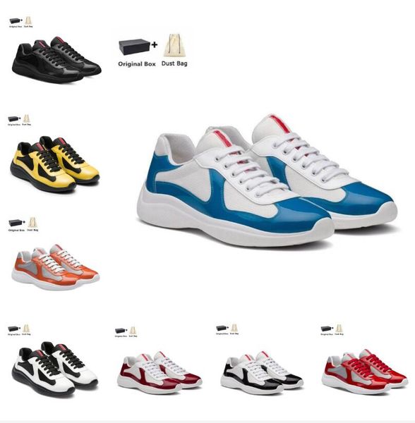 casual shoes 2023 famous brand men americas cup sneakers light rubber sole trainer fabric patent leather runner sports man walking eu38-46 o, Black
casual shoes 2023 famous brand men americas cup sneakers light rubber sole trainer fabric patent leather runner sports man walking eu38-46 o, Black