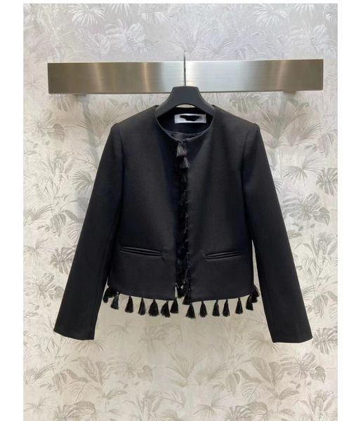women's jackets 2023 new spring o neck long sleeve designer coats brand same style outerwear 0109-11, Black;brown
women's jackets 2023 new spring o neck long sleeve designer coats brand same style outerwear 0109-11, Black;brown