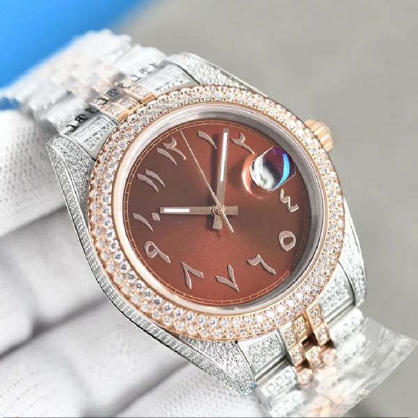 watches jewellery mens mechanical wristwatches 41mm self-winding fashion watch automatic date outdoor water resistant montre de luxe, Slivery;brown
watches jewellery mens mechanical wristwatches 41mm self-winding fashion watch automatic date outdoor water resistant montre de luxe, Slivery;brown
