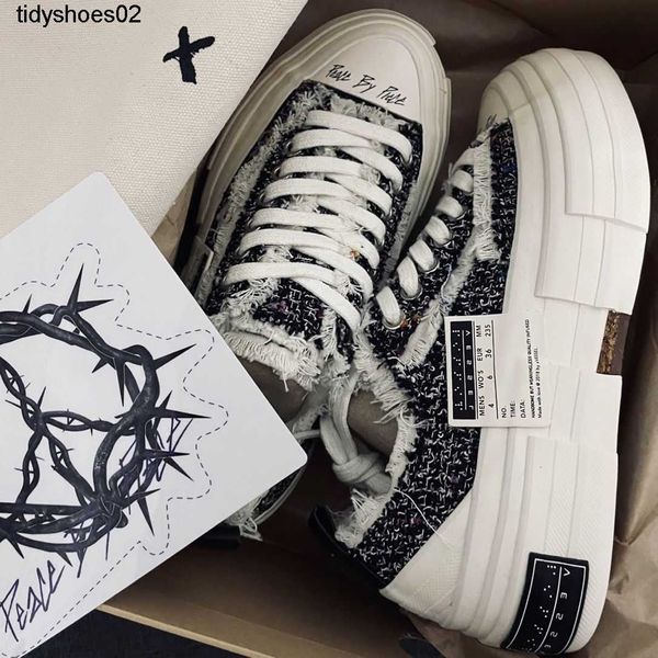 xvessel wu jianhao black valentine's woven color changing low vulcanized beggar canvas shoes for men and women
xvessel wu jianhao black valentine's woven color changing low vulcanized beggar canvas shoes for men and women