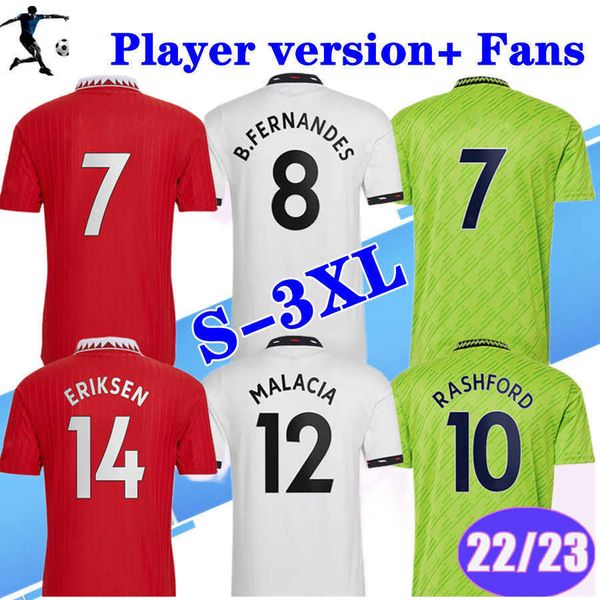 22 23 rashford sancho mens player soccer jerseys maguire martinez b. fernandes martial greenwood eriksen fred varane shaw home away football, Black;yellow
22 23 rashford sancho mens player soccer jerseys maguire martinez b. fernandes martial greenwood eriksen fred varane shaw home away football, Black;yellow