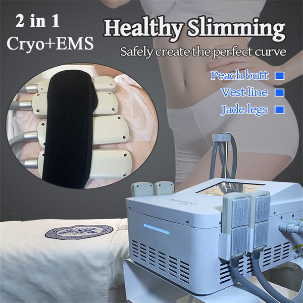 4 handles cryo slimming machine ems cryotherapy 2 in 1 fat ing cool tech weight reduction equipment body sculpting cellulite removal muscle
4 handles cryo slimming machine ems cryotherapy 2 in 1 fat ing cool tech weight reduction equipment body sculpting cellulite removal muscle