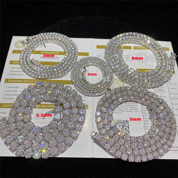 designer jewelry 3mm 4mm 5mm 6.5mm hip hop jewelry 925 sterling silver tennis bracelet flawless d color vvs moissanite clustered tennis chai
designer jewelry 3mm 4mm 5mm 6.5mm hip hop jewelry 925 sterling silver tennis bracelet flawless d color vvs moissanite clustered tennis chai
