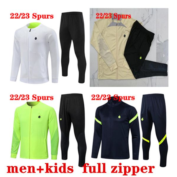 2022 2023 spurs soccer training suit 22 23 dele son soccer jerseys kane men kids kit shirts long sleeve tracksuit chandal full zipper jacket, Black
2022 2023 spurs soccer training suit 22 23 dele son soccer jerseys kane men kids kit shirts long sleeve tracksuit chandal full zipper jacket, Black
