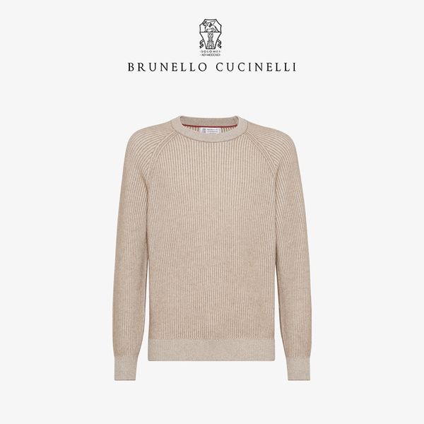 cashmere men winter sweaters brunello cucinelli round collar knitwears brown orange gf4o, White;black
cashmere men winter sweaters brunello cucinelli round collar knitwears brown orange gf4o, White;black