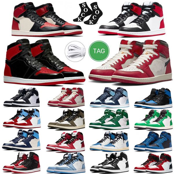 new patent bred jumpman 1 1s high shoes university blue chicago lost basketball shoe pine green black court purple royal bred toe obsidian u
new patent bred jumpman 1 1s high shoes university blue chicago lost basketball shoe pine green black court purple royal bred toe obsidian u