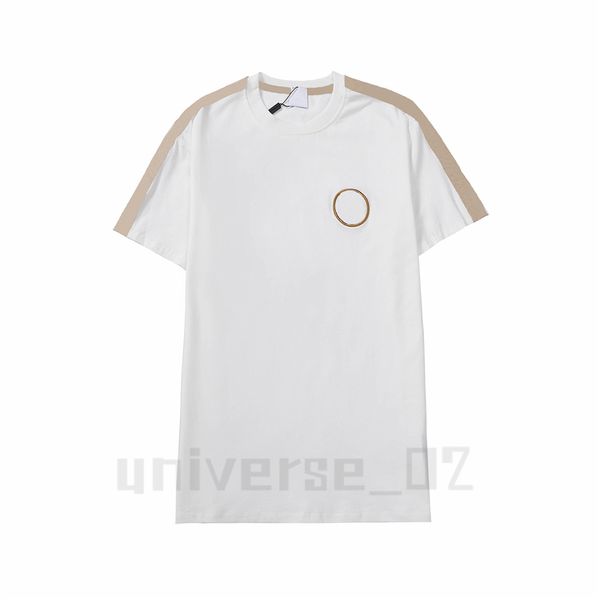t-shirt pure cotton summer men's casual simple printing style short sleeve iuqz, White;black
t-shirt pure cotton summer men's casual simple printing style short sleeve iuqz, White;black